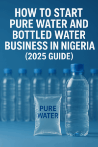 How to Start Pure Water and Bottled Water Business in Nigeria